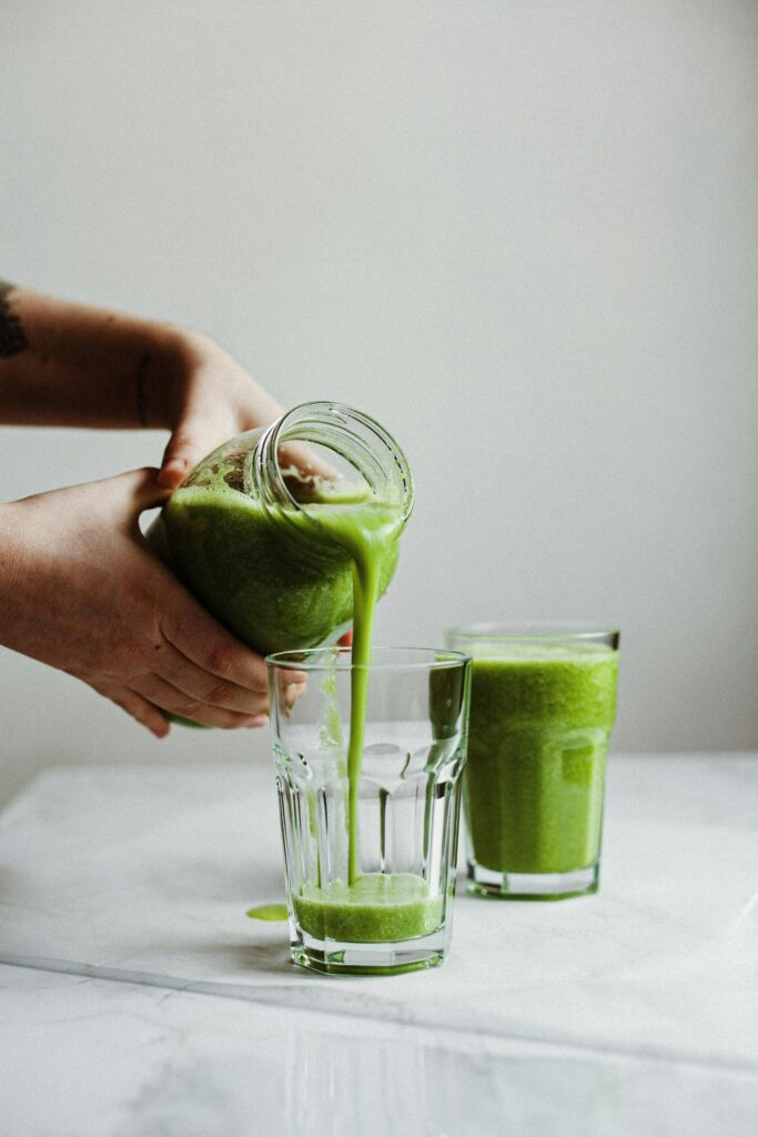 tropical green smoothie 