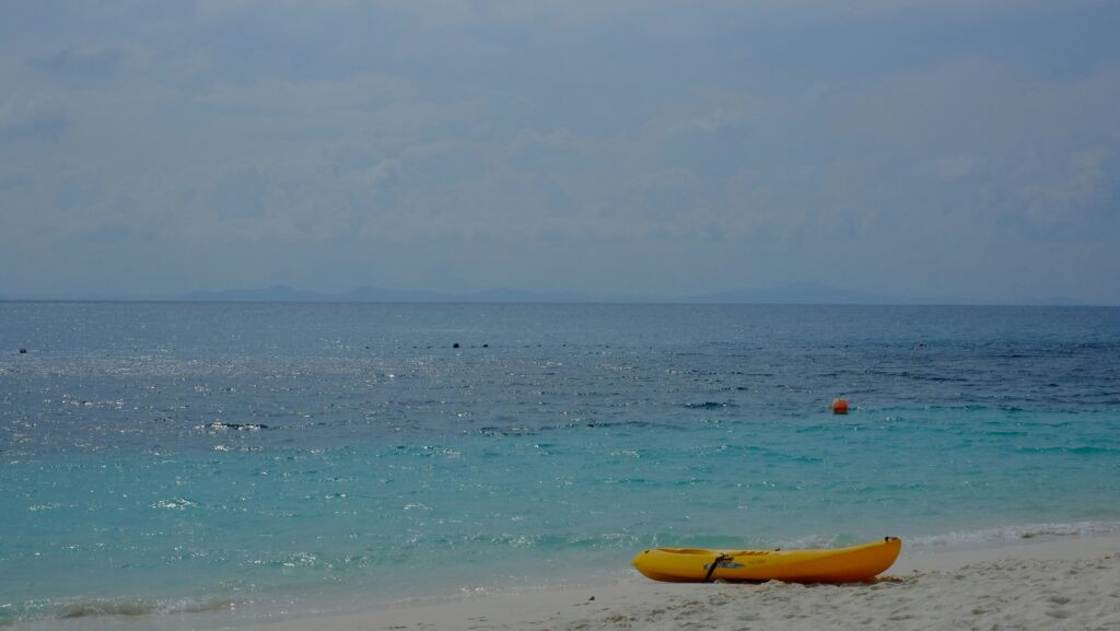 image of the sea view at rawa island 