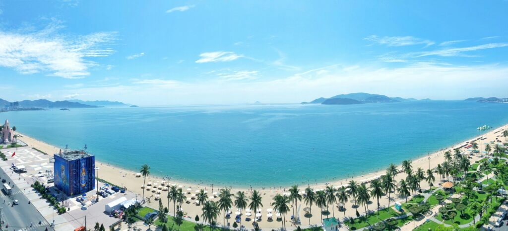 image of the coast line at Nha Trang 