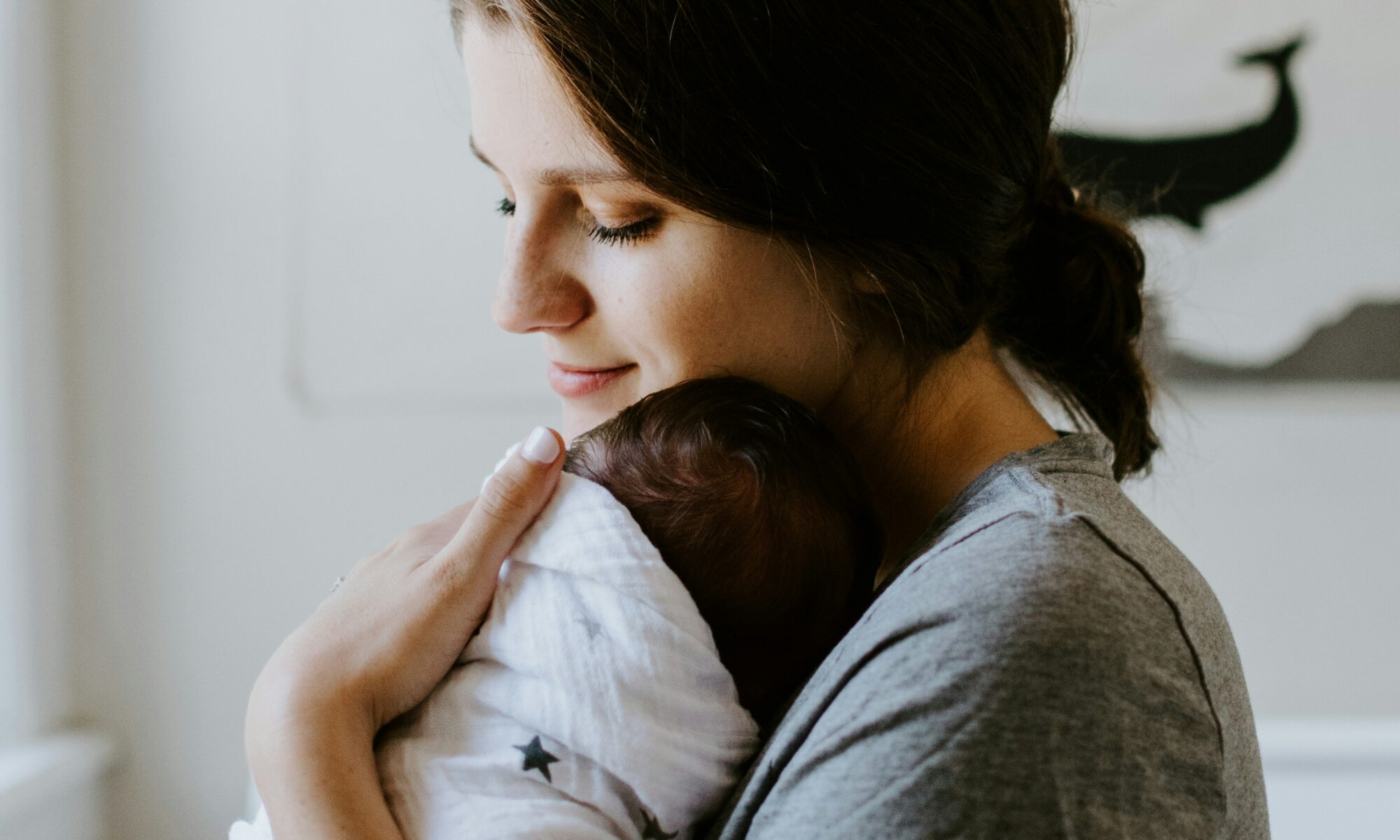 mother with newborn child