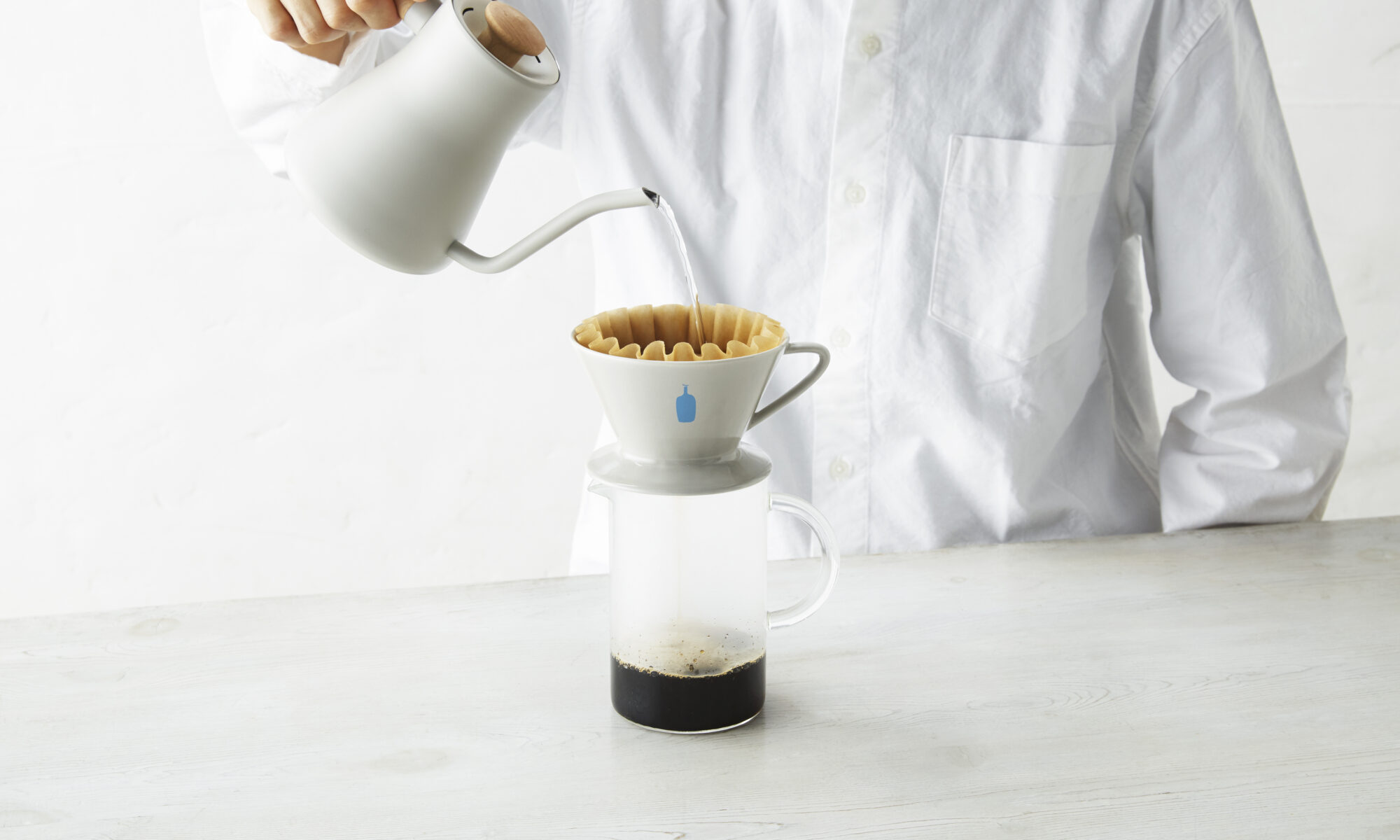 image of pour over coffee