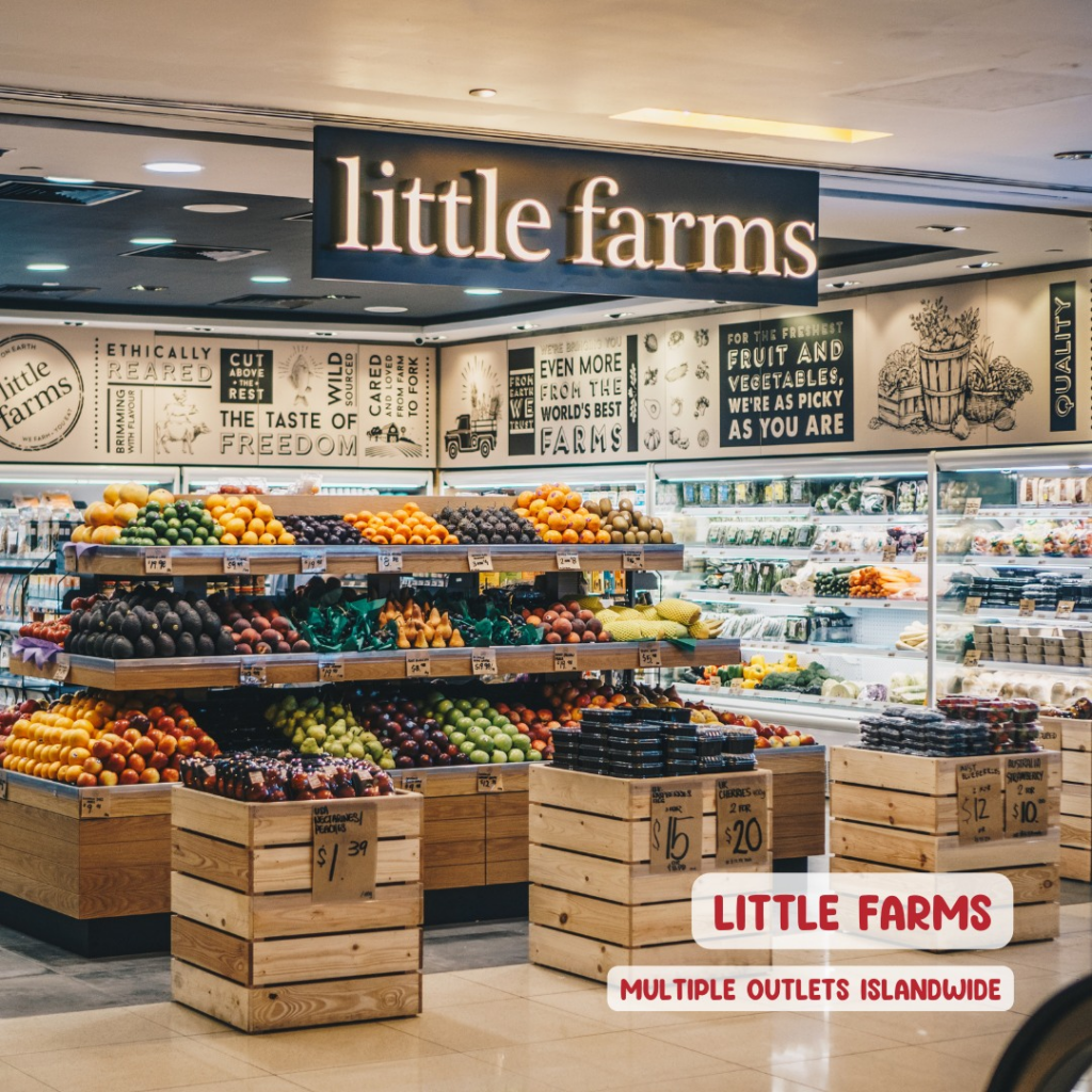 image of little farms supermarket's storefront