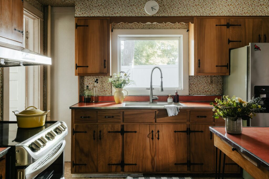 image of kitchen cabinets