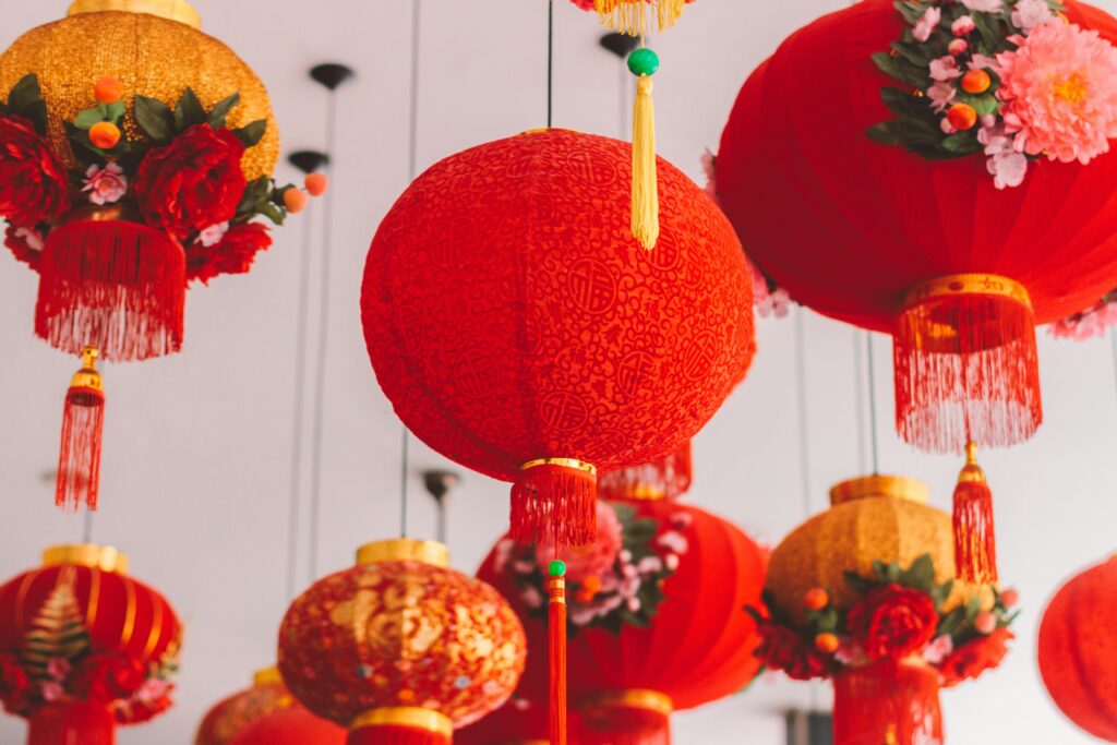 chinese new year lanterns