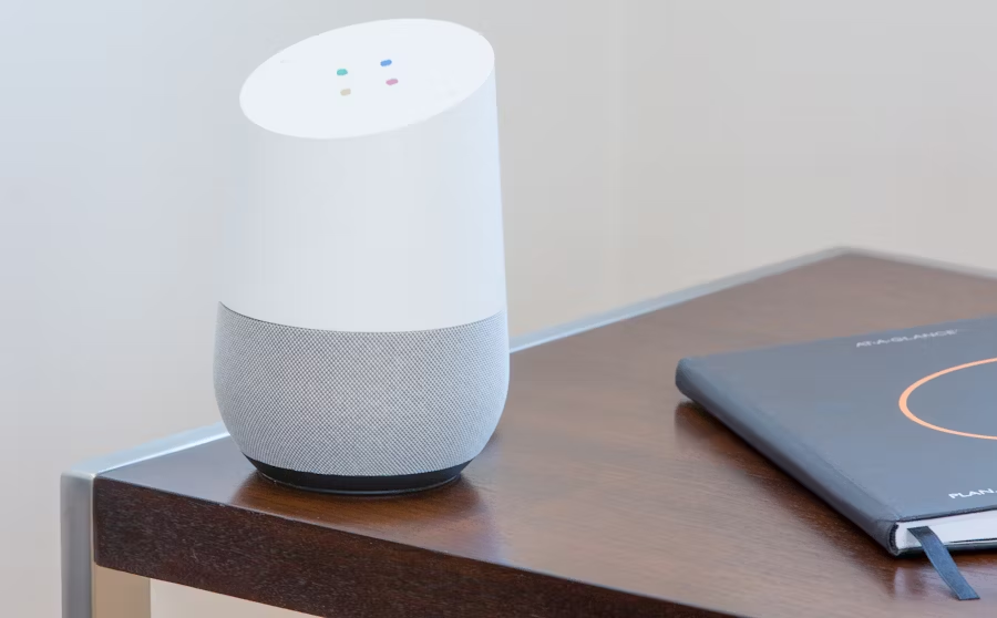 smart assistant on a table 