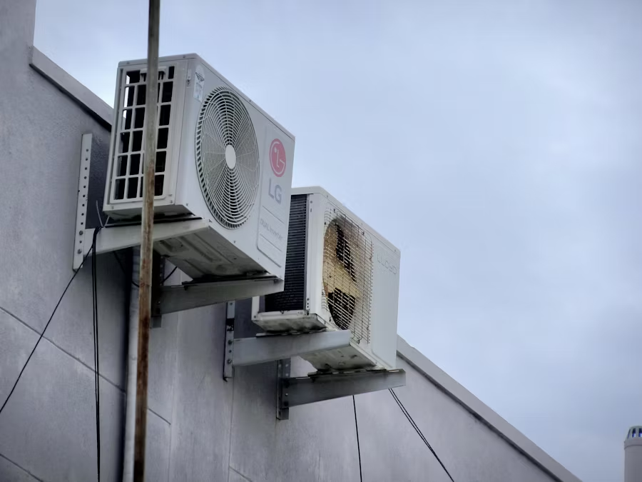 aircon units outside of a building