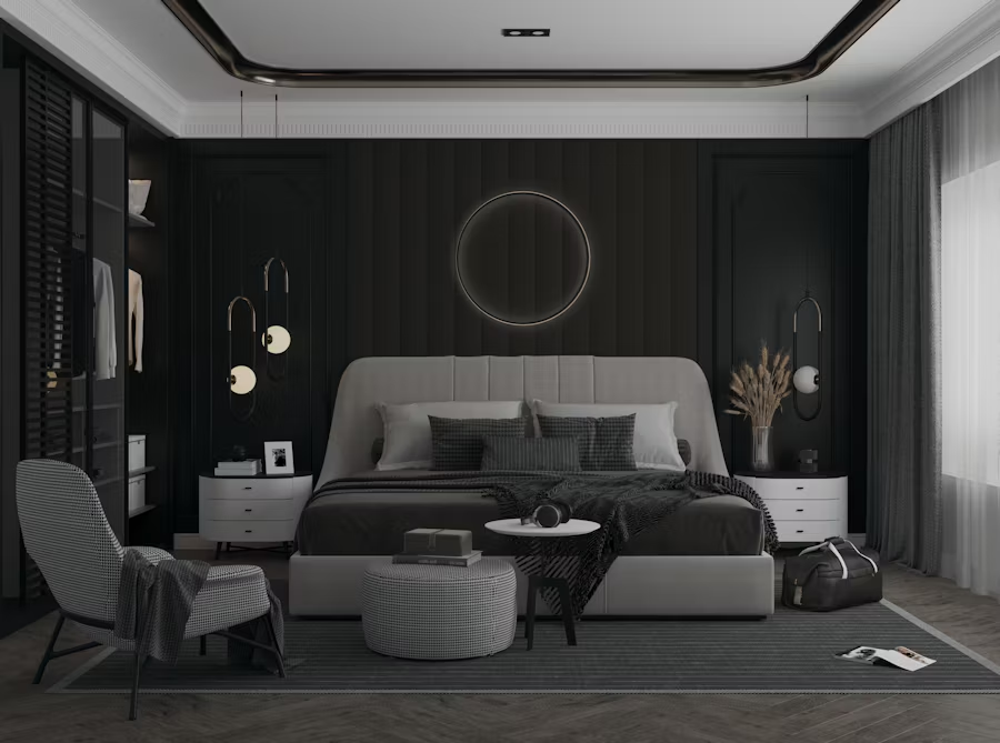contemporary luxe home style