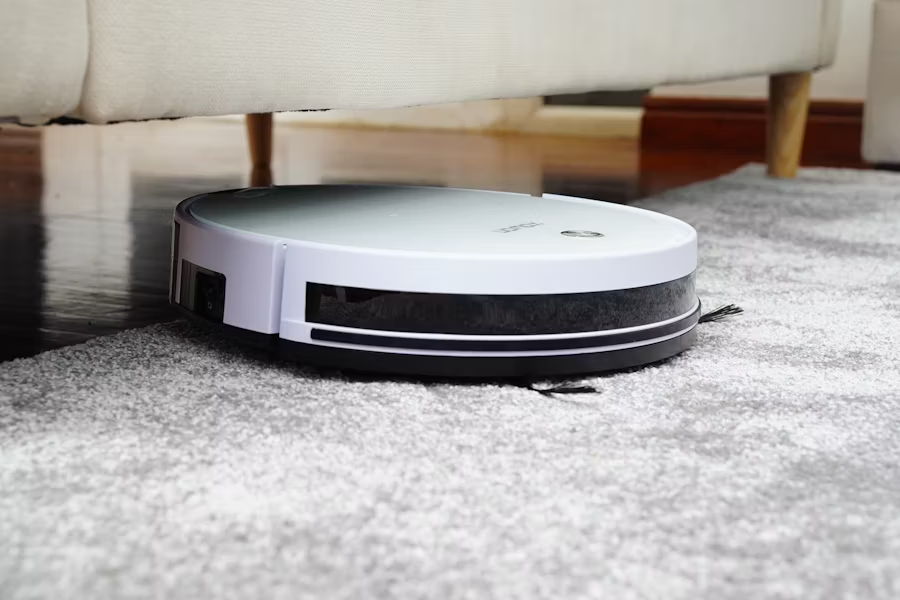 mage of a robot vacuum doing its job