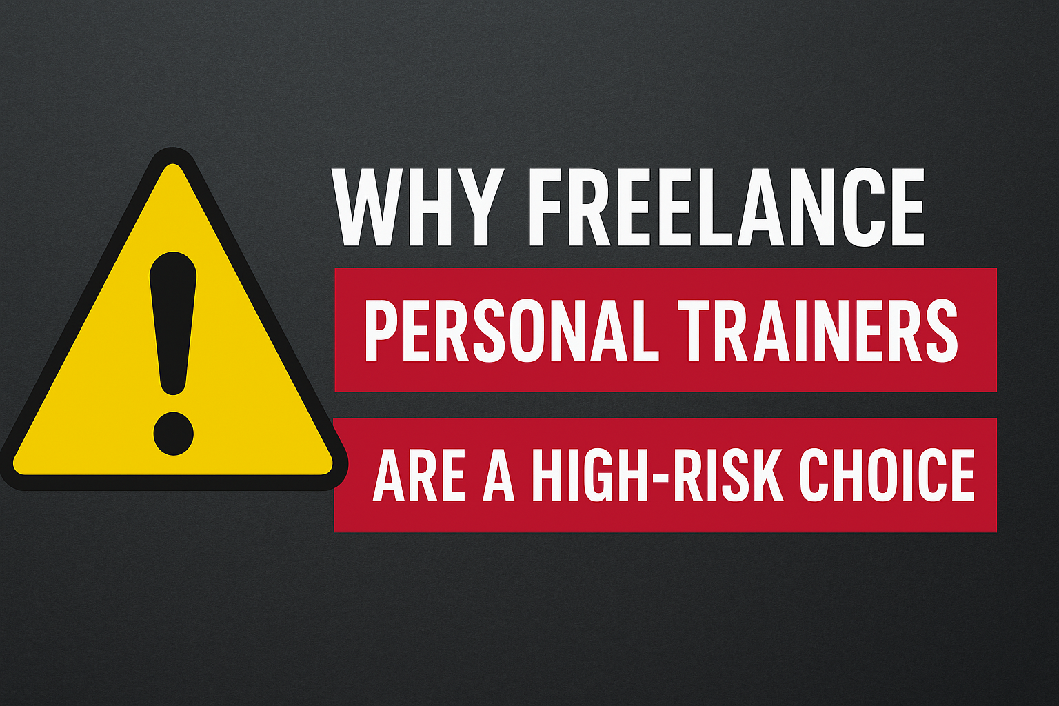 Why hiring freelance personal trainers could be risky